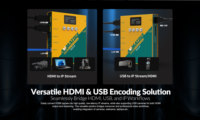 AVMATRIX DE20-4K : Encodeur et décodeur HDMI 4K30 de qualité professionnelle NDI | HX3, 50 Mbps PoE, capture UVC et enregistrement local, diffusion en direct