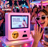 Impresora de Uñas Móvil Inteligente 3D con IA, Alta Definición, Automática, DIY, Compatible con ADA, Equipo de Belleza Económico para Salón y Spa