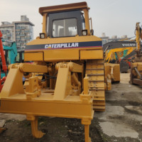 Bulldozer sur chenilles d'occasion Japon D4 D5 D6 D7 D8R pour Caterpillar