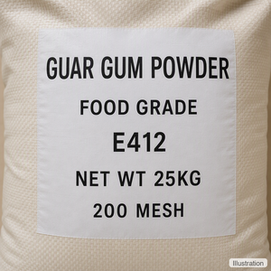 Poudre <span class=keywords><strong>de</strong></span> <span class=keywords><strong>Gomme</strong></span> <span class=keywords><strong>de</strong></span> <span class=keywords><strong>Guar</strong></span> <span class=keywords><strong>de</strong></span> Qualité Alimentaire E412 Haute Viscosité 200 Mesh Épaississant pour Crèmes Glacées, Pâtisseries, Produits Laitiers et Sauces – Sac <span class=keywords><strong>de</strong></span> 1 kg - Product Image 3