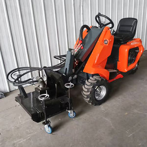 Promotion : <span class=keywords><strong>Micro</strong></span>-chargeuse à 3 roues motrices, hydraulique, pour la rénovation des terres agricoles, avec <span class=keywords><strong>pelle</strong></span> frontale, chargeuse sur pneus tout-terrain à <span class=keywords><strong>vendre</strong></span> - Product Image 5