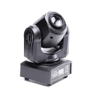 U`King Hot Sales head moving 25W RGBW 4 IN 1 LED Moving Heads 8 Gobos 8 Patterns Spotlight heads moving light LED Stage Lights