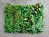 EG-J131 Offre Spéciale gazon artificiel mur Simulation herbe feuilles mur gazon artificiel plante mur