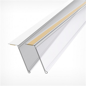Strisce Portaetichette per Supermercati, <span class=keywords><strong>Porta</strong></span> <span class=keywords><strong>Prezzi</strong></span> in PVC per Scaffali, Supporti per Etichette di Prezzo - Product Image 1