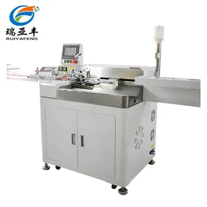 RYF0130 Automatic wire stripping and soldering Machine wire tinning machine Cutting twisting dipping machine