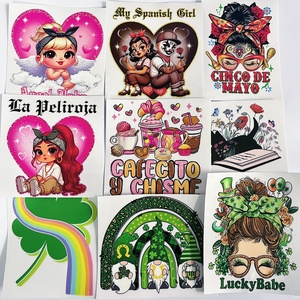 Usine personnaliser <span class=keywords><strong>petit</strong></span> bébé rose coeur conception imperméable décalcomanies uv dtf autocollant wraps transferts uv dtf wraps 16oz sur tasses - Product Image 5