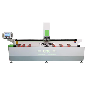 Fraiseuse et perceuse CNC automatique 1200mm 3000mm pour le processus de porte de fenêtre de profilés en aluminium - Product Image 2