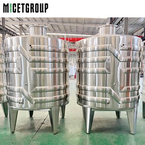 Cuves de Fermentation pour Vins Rouge et Blanc 2000L 2500L 3000L, Qualité Alimentaire SUS304, avec Chemise de Refroidissement, pour <span class=keywords><strong>Vente</strong></span> en Gros - Product Image 2