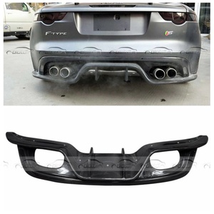 Difusor de Parachoques Trasero de Fibra de Carbono para Jaguar F-type 2013-2016 - Product Image 1