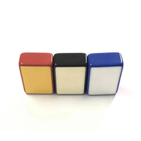 Tuiles de Mahjong Américaines Jaunes Vintage de Luxe, Ensemble de 160 Tuiles, Collection Designer Rétro en Acrylique Premium pour Collectionneurs