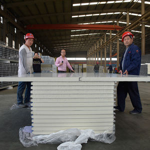 <span class=keywords><strong>แผ่น</strong></span>ผนังสำเร็จรูปฉนวนกัน<span class=keywords><strong>ความ</strong></span><span class=keywords><strong>ร้อน</strong></span> Pu Glasswool สีเหล็กเคลือบผง  แบบประหยัดพลังงาน ทนไฟ สำหรับ<span class=keywords><strong>ห้อง</strong></span>เย็น โรงงาน โรงแรม - Product Image 6