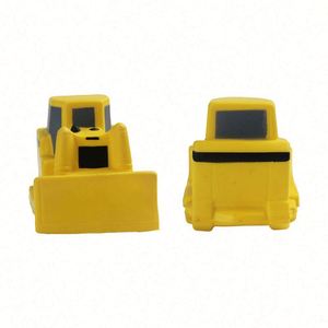 High Quality PU Foam Custom logo Bulldozer Shape Stress Ball for Events Promotional <b>Gifts</b> - Product Image 1