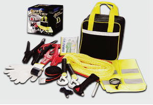 Kit d'urgence automobile multifonctionnel 6-en-1, kit de sécurité automobile, secours routier pour les conducteurs et les voyageurs - Product Image 3