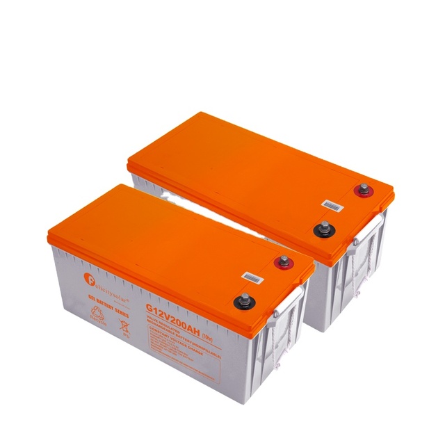Agm Deep Cycle Battery 12v 200ah Tubular Gel Solar Battery Charging