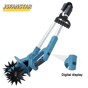 Máy làm đất mini <span class=keywords><strong>d</strong></span>ùng pin lithium sạc lại, cày đất, làm cỏ, cày xới đất, máy cắt cỏ không <span class=keywords><strong>d</strong></span>ây - Product Image 6