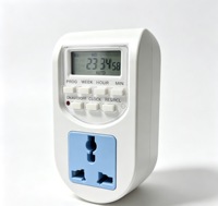 Universeller Digitaler Steckdosen-Timer 16A 7-Tage-Zyklus Programmierbarer Zeitschalter für Zuhause