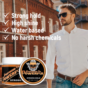 Stile di <span class=keywords><strong>capelli</strong></span> su misura in Gel <span class=keywords><strong>Pomade</strong></span> stile <span class=keywords><strong>capelli</strong></span> da uomo prodotto bordo controllo <span class=keywords><strong>capelli</strong></span> pomata cera per gli uomini - Product Image 2