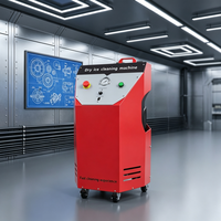 Machine de détartrage à glace sèche à couple élevé, nettoyeur à glace sèche avec contrôle de valve pneumatique pour le nettoyage des fonderies