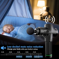 Haute Qualité Mini Portable Tête Oem Pistolet De Massage Amazon Fascia Pistolet Muscle Relax Corps Masseur Pistolet Avec Moteur Brushless