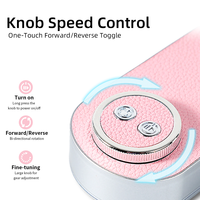 Machine à ongles professionnelle en plastique, rechargeable, 40000 tr/min, sans fil, électrique, pour manucure, prise US, personnalisation populaire