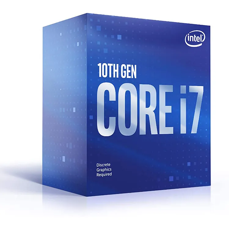 Nouveau processeur intel Core i7 10700F, 8 cœurs jusqu'à 4.8 GHz, 65W, mémoire DDR4, prise en charge du processeur, carte mère LGA1200 B460M B560 H510