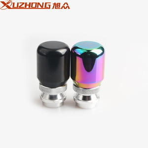 Xuzhong Telescopic <b>Adjustable</b> Gear Shifter 37mm 24mm Black Aluminum Alloy Manual Automatic Transmission Shift <b>Knob</b> - Product Image 3