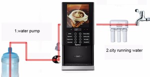 Machine à café automatique Sapoe pour station-service, mini distributeur de café Nescafé commercial, 8 sélections de boissons chaudes - Product Image 5