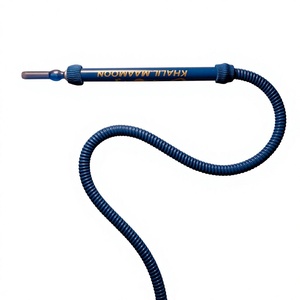 Manguera para Shisha Khalil Mamoon Azul – Auténtica Manguera Egipcia para Hookah con Boquilla de Acrílico - Product Image 1
