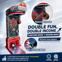 Machine d'arcade multifonctionnelle MAKER pour le test de force (poussée et coup de pied) – Maquina De Chute pour parcs d'attractions, clubs et pubs