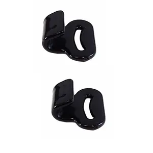 custom wholesale 2 inch narrow flat hook Gym Hook with wear-resistant clip