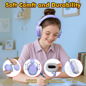 Наушники с шумоподавлением для детей, 28 дБ NRR, защита слуха, для детей с аутизмом, настраиваемые цвета - Product Image 5