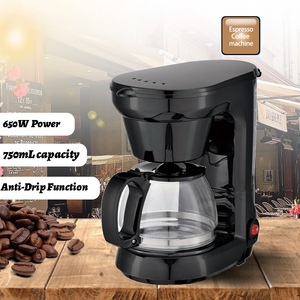 6-Cup Mini Brew Switch 0.75L OEM Drip <b>Coffee</b> Maker for Hotel & Household Use Semi-<b>automatic</b> <b>Coffee</b> Maker - Product Image 1