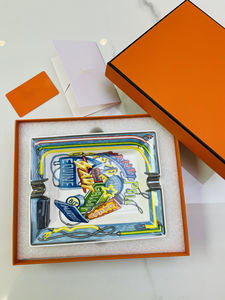 Cendrier en céramique de luxe de style européen carré personnalisé pour hôtels et cadeaux - Product Image 2