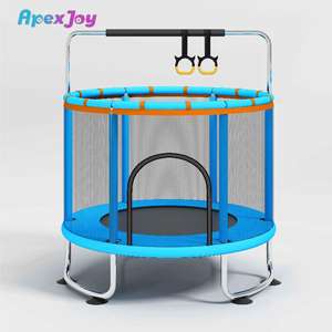 Trampoline pour enfants de 1,2 m avec filet de sécurité, robuste, capacité de 800 lb, jouet d'exercice pour garçons et filles - Product Image 1