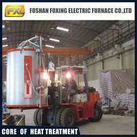 Chine type de fosse technique chaleur électrique traitant le four de traitement thermique de nitruration liquide à vendre