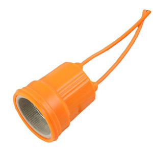 <span class=keywords><strong>E27</strong></span> <span class=keywords><strong>E26</strong></span> 4'1/2 support de plafonnier en plastique avec noyau en porcelaine support de lampe rond douille - Product Image 6