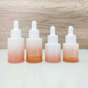 High End 15 30 50 g 30 50 80 120 ml Thick Bottom Luxury Skincare Container and Packaging Cosmetic Glass Lotion Bottle and Jar - Product Image 5