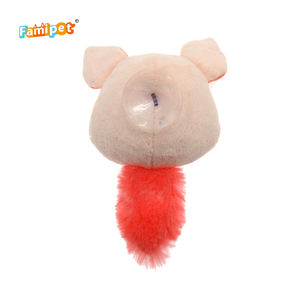 Giocattoli per cuccioli di animali domestici a forma di animali della foresta di peluche personalizzati personalizzati personalizzati giocattoli morbidi per cani di peluche cigolanti - Product Image 4