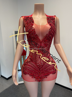 Ocstrade Robe de soirée glamour avec strass coloré et diamants pour femme Robe de soirée Robe de soirée pour femme Miss Robes de nuit universelles
