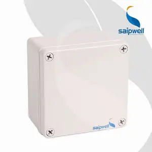 SAIPWELL DS-AG Serie Plastic ABS Junction Box125*125*75mm Outdoor Waterproof Box IP66 Electrical Box Enclosure DS-AG-1212-S