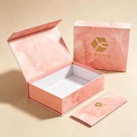 Emballage cosmétique magnétique en carton rigide de luxe, grande boîte cadeau en papier avec logo personnalisé