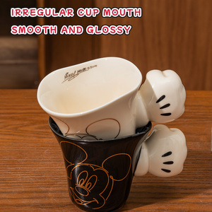 Taza <span class=keywords><strong>de</strong></span> cerámica <span class=keywords><strong>de</strong></span> Disney con asa, taza <span class=keywords><strong>de</strong></span> café <span class=keywords><strong>de</strong></span> dibujos animados, taza <span class=keywords><strong>de</strong></span> leche para uso doméstico, oficina y regalo <span class=keywords><strong>de</strong></span> Navidad - Product Image 6
