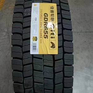 Giti Marque 295/80R22.5 315/80R22.5 11R22.5 Radial TBR Pneus Giti 12r22.5 Heavy Duty Semi Truck Tire Long Haul Remorque Pneu - Product Image 2