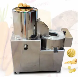 Lavadora comercial de patatas y jengibre, peladora fácil de operar, lavadora y peladora de patatas dulces