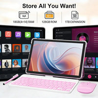 Tablet Android 16 10.95 inci T620 Octa Core 4GB+14GB RAM 128GB ROM 8000mAh 13MP Pengisian Cepat PD 5G WiFi Tablet Bisnis