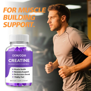 Gummies à la créatine, à la taurine et aux électrolytes, sans sucre, sans gluten, complément pré-entraînement, étiquette privée, ODM, saveur personnalisée, naturel - Product Image 3