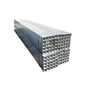 Hot Rolled Welded Steel Pipes Square Rectangular Hollow Section with EMT Technique Galvanized Circular round Steel Tube
