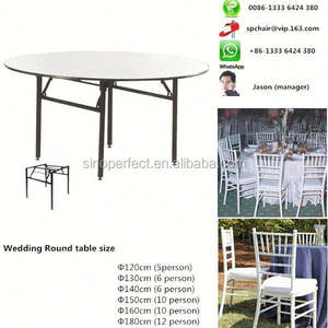 Sino Perfect Banquet Wedding Furniture Restaurant Foldable Party Banquet <b>Folding</b> Wedding <b>Chairs</b> <b>and</b> <b>Tables</b> - Product Image 3
