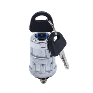 Interruptor de encendido JK423, cerradura de cobre puro con 2 llaves, Universal para coches, camiones, montacargas, vehículos agrícolas - Product Image 4