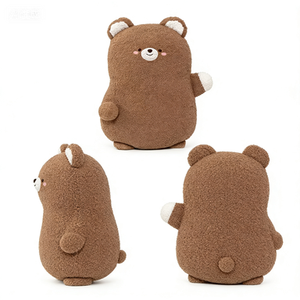 Peluche personnalisée créative en forme d'animal, jouet en peluche mignon et doux, rembourré en coton PP, oreiller en forme d'ours, grande taille, cadeau pour enfants - Product Image 4
